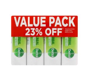 Detol Original bath soap value pack. pack.