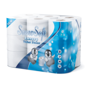 SnowSoft 2ply bathroom tissues 18roll per pack.