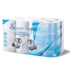SnowSoft 2ply bathroom tissues 24roll per pack.